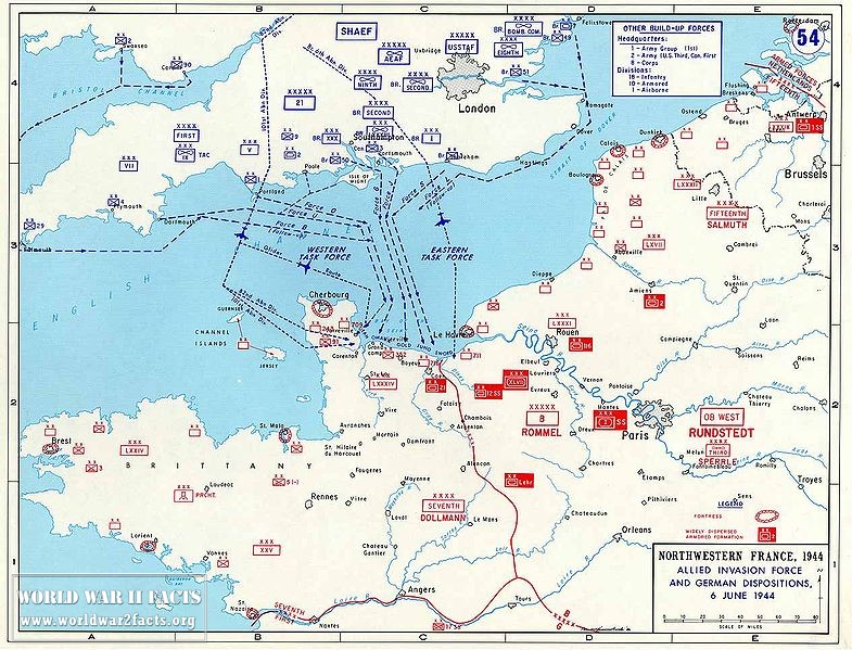 Operation Overlord Map