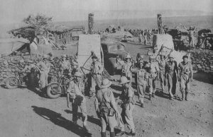 Hobok Fort captured by 1st South African Infantry Division, February 1941.