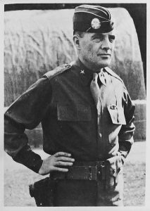 Then-Brigadier General Anthony C. McAuliffe during World War II.