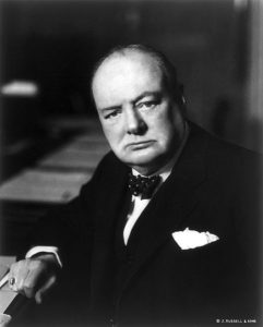 Sir Winston Churchill, Prime Minister of the United Kingdom Date 1941