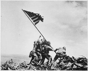 WW2 Iwo Jima Flag Raising.
