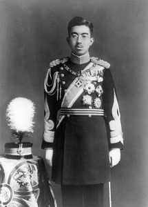Emperor Hirohito in his dress uniform, 1935.