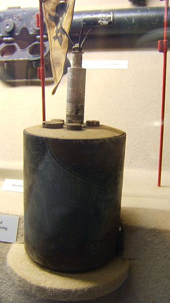 S-mine in a museum